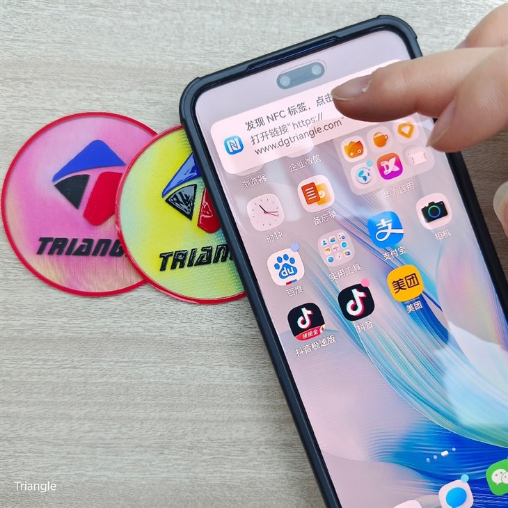 With NFC Function For 3D Silicone Heat Transfer Badges best