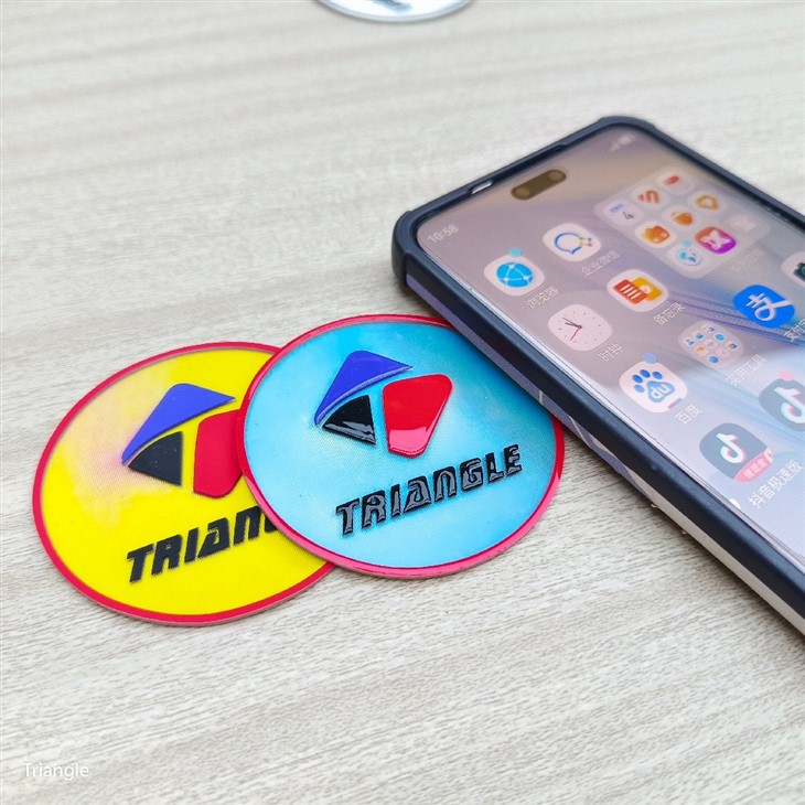 With NFC Function For 3D Silicone Heat Transfer Badges high quality