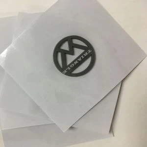 Mögelpräglade silikonvärmeöverföringsetiketter